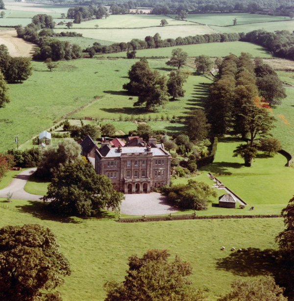 Southill House from the air